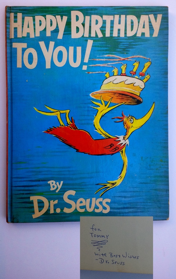 Author: Dr. Seuss [Theodor Seuss Geisel]