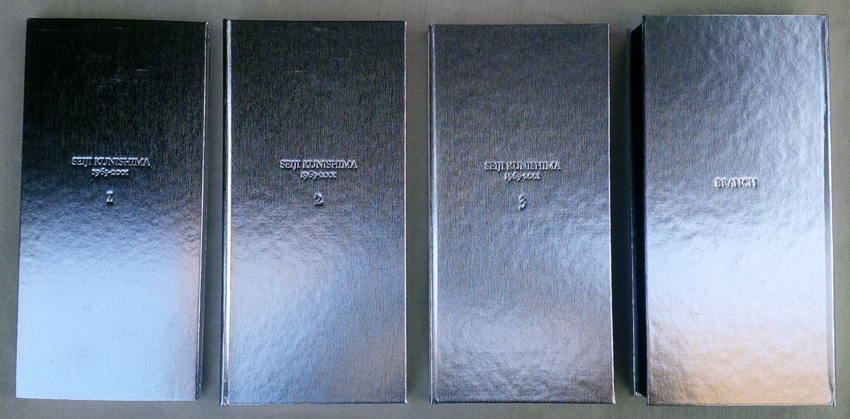 SEIJI KUNISHIMA 1963-2001 (Deluxe Edition, Three volumes in slipcase with  3d Nukata-Branch in case)